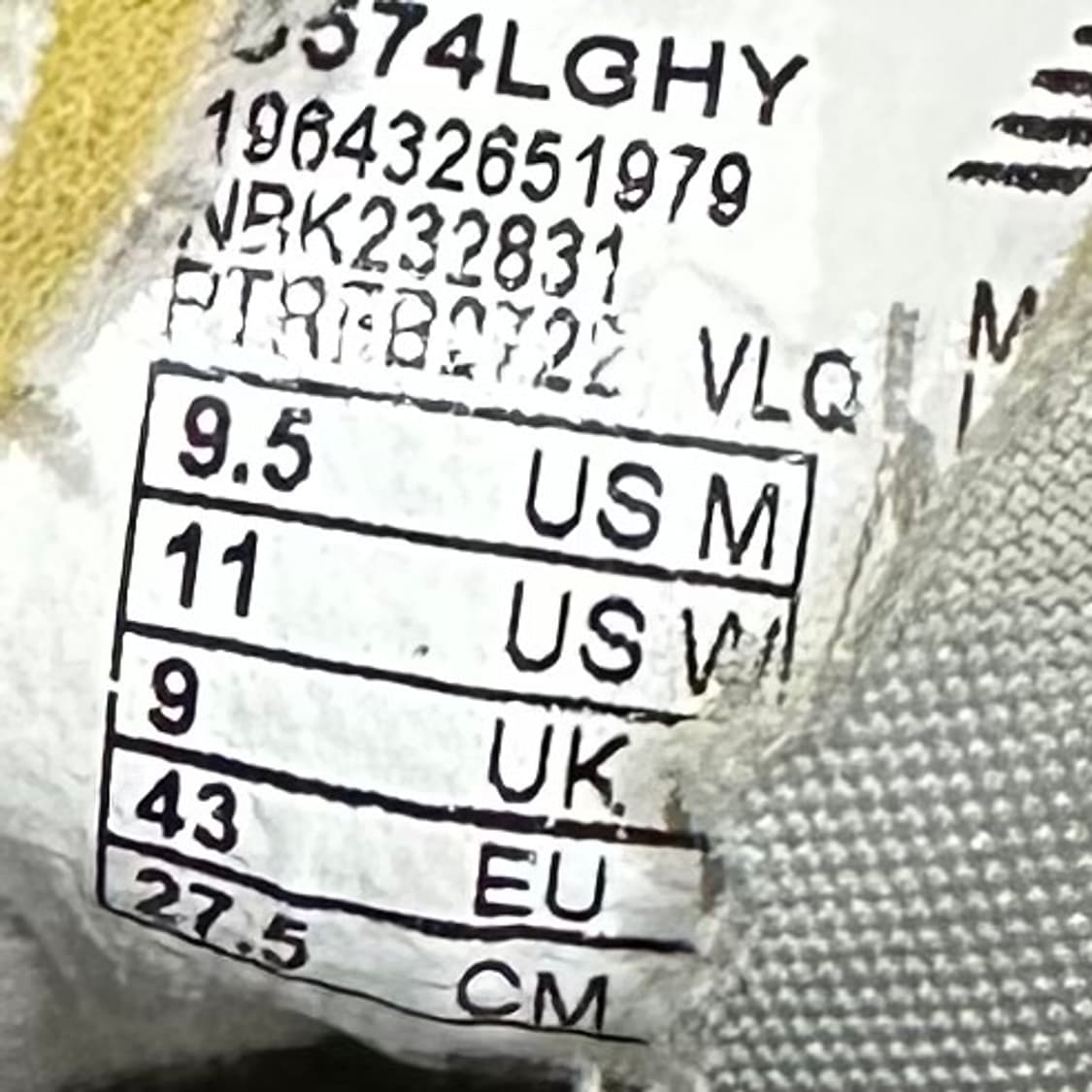 275) 뉴발란스 운동화 남성 남자 신발 574 그레이 레거시 상품이미지9