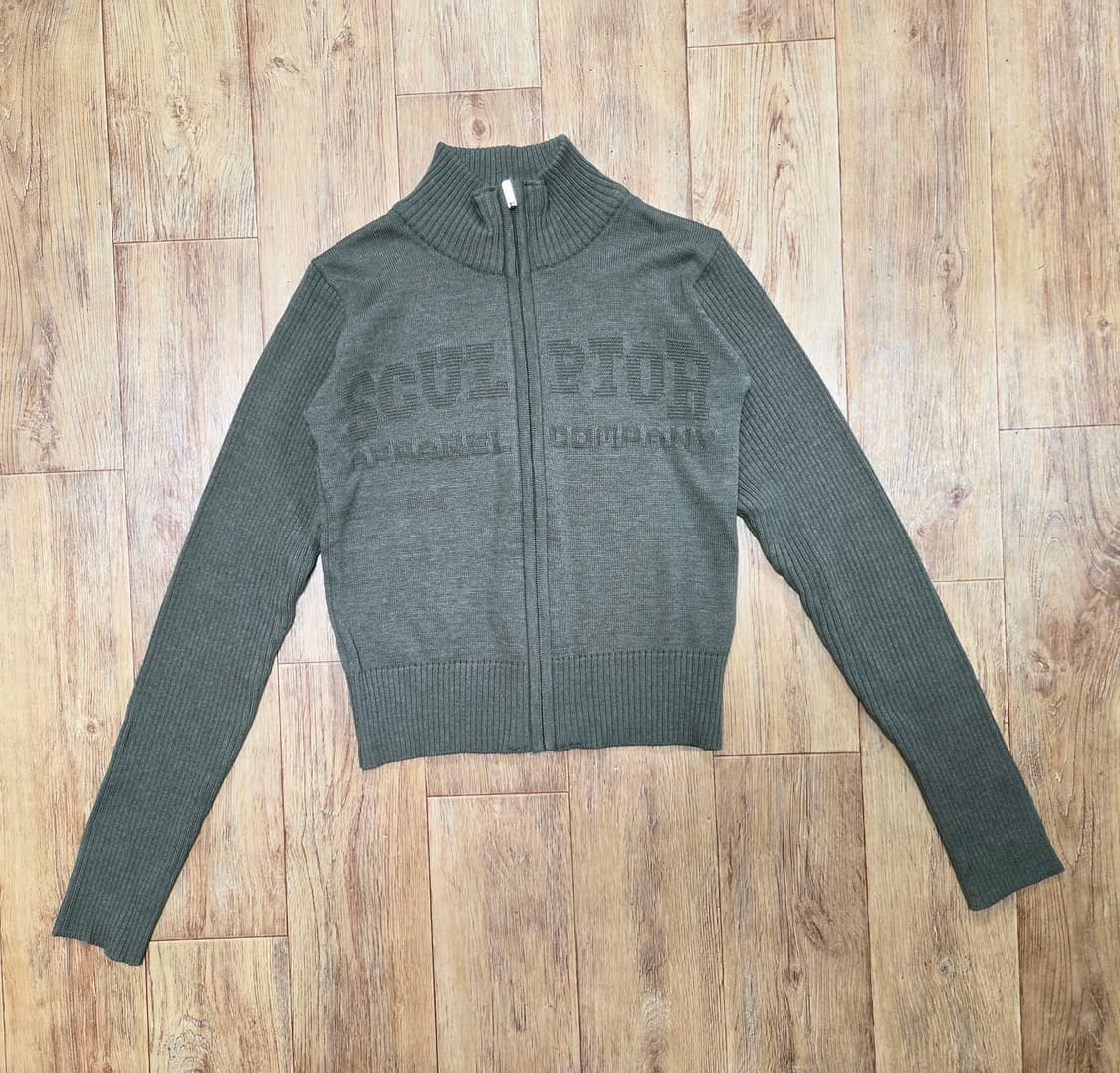 스컬프터(sculptor) 클래식 로고 집업니트 55 상품이미지3