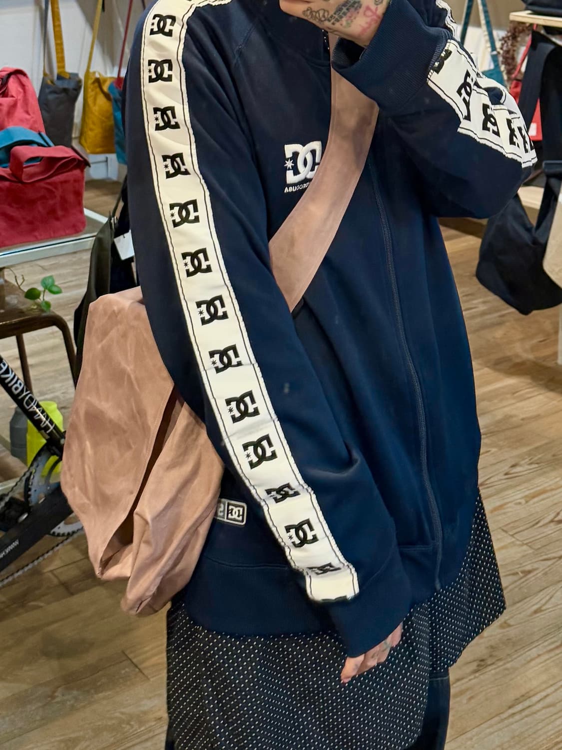 DC 네이비 트랙탑 상품이미지3