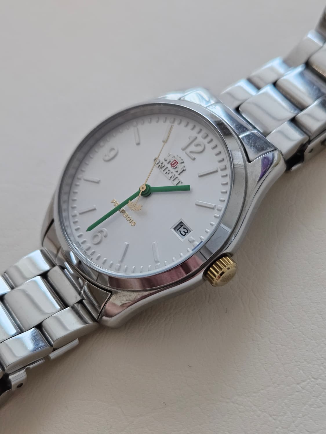 오리엔트 FRAPBOIS 콜라보 실버 메탈 시계 상품이미지5