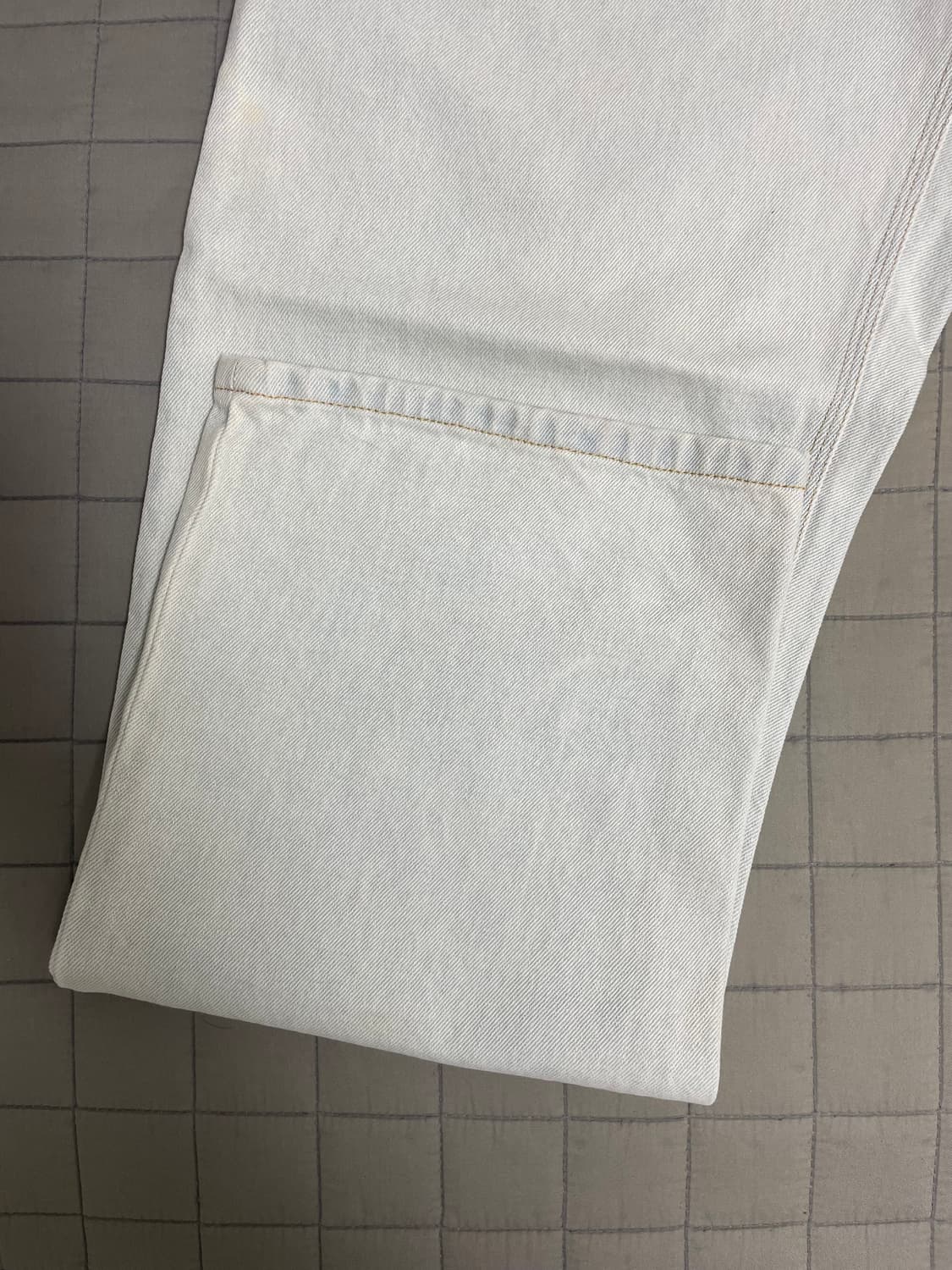 [L]PLASTICPRODUCT 페인터 데님팬츠 아이스블루 상품이미지7