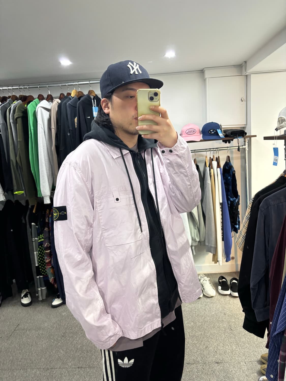 스톤아일랜드 와펜 포켓 셔츠 자켓 상품이미지6