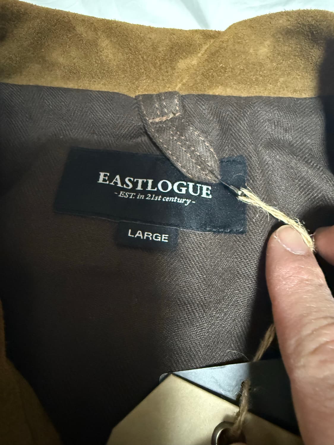 이스트로그 누벅 스웨이드 자켓판매합니다 상품이미지2