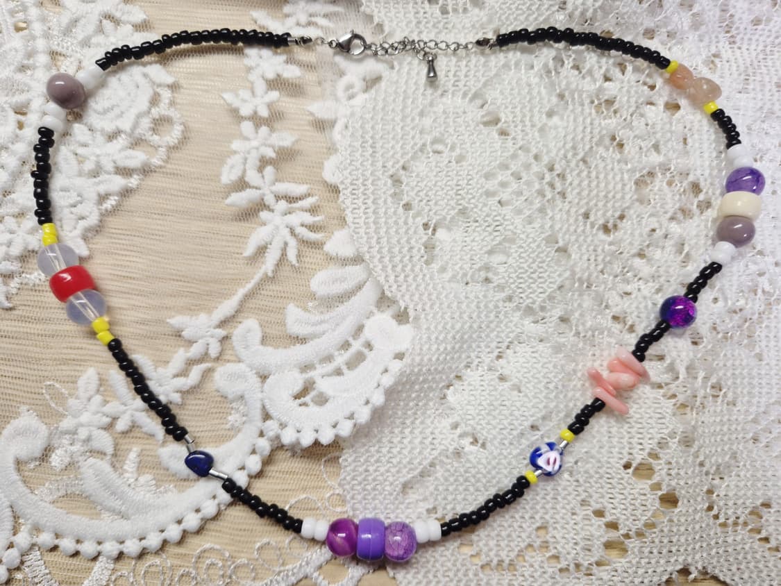 핸드메이드 유니크 목걸이  상품이미지7