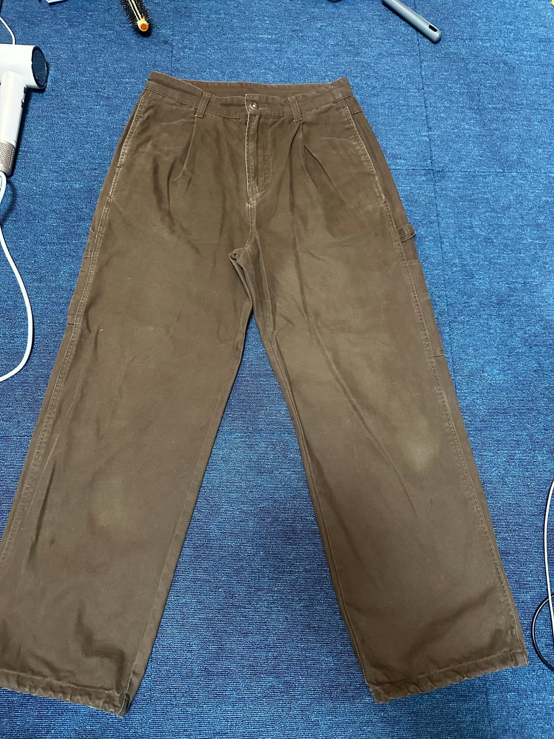 맥우드건 파번 4404 코튼 카펜터 브라운 팬츠 상품이미지2