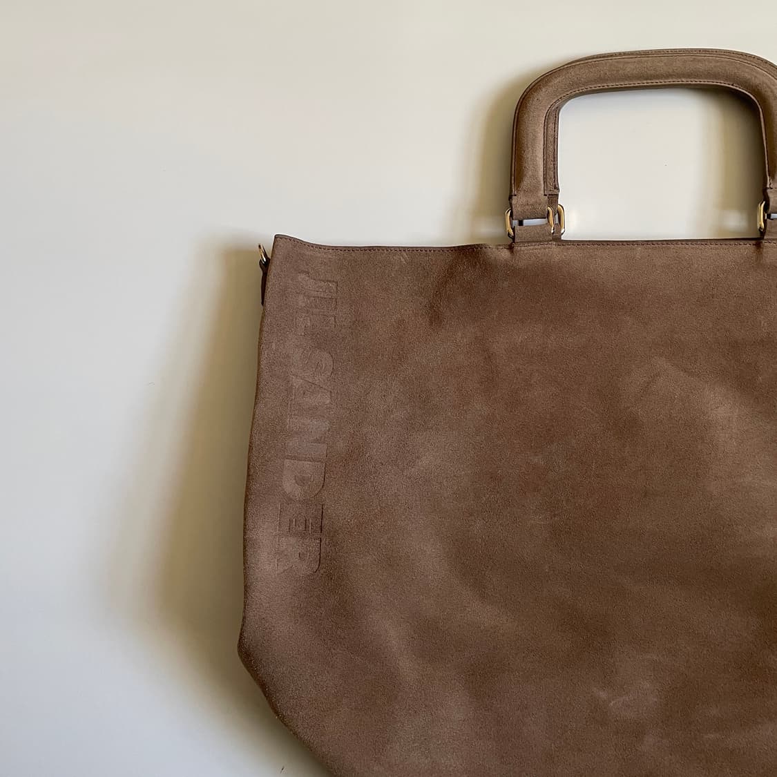 Jilsander 질샌더 스웨이드 토드백 상품이미지4