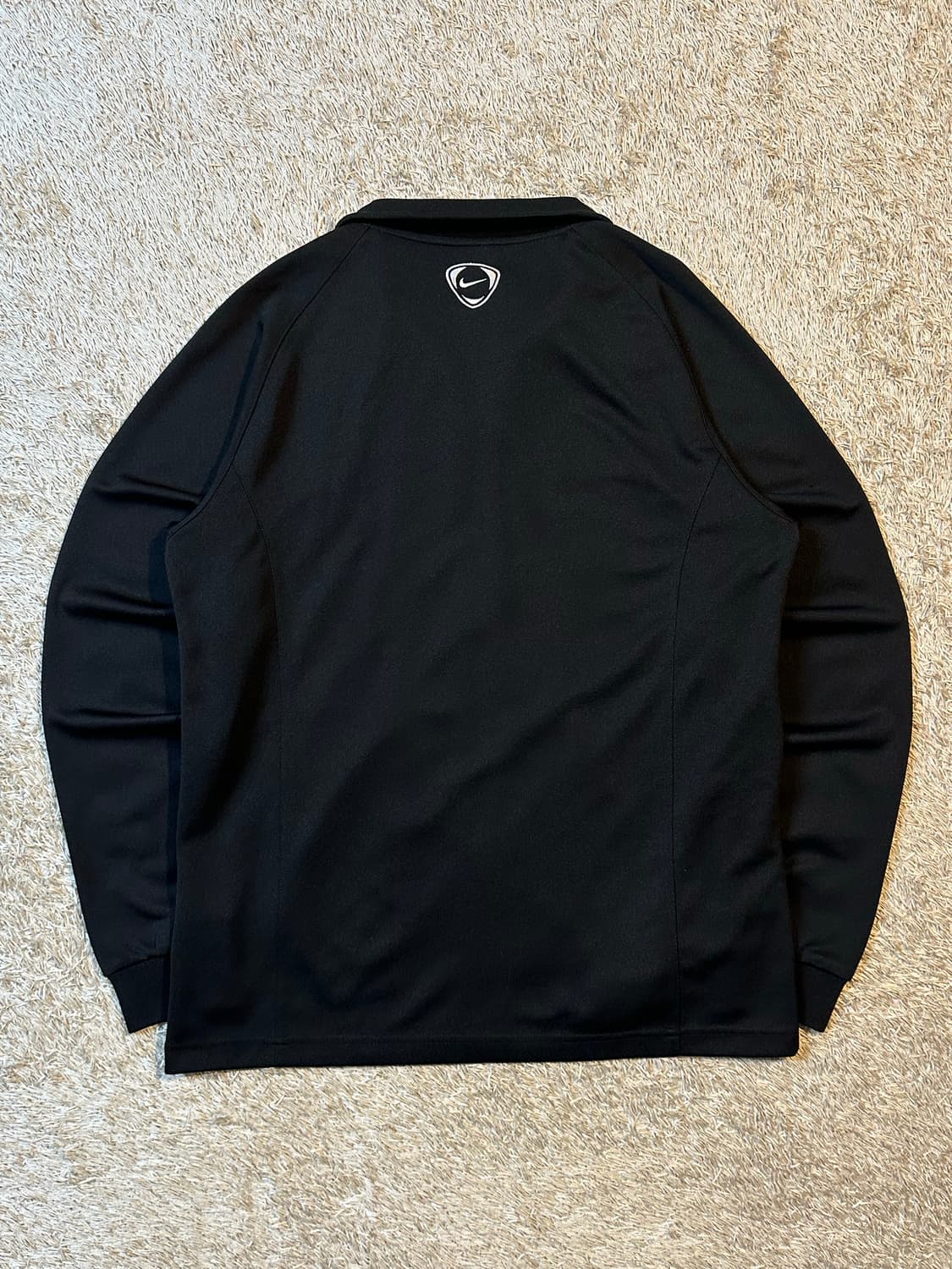 나이키 스우시 배색 트랙탑 져지 블랙 상품이미지3