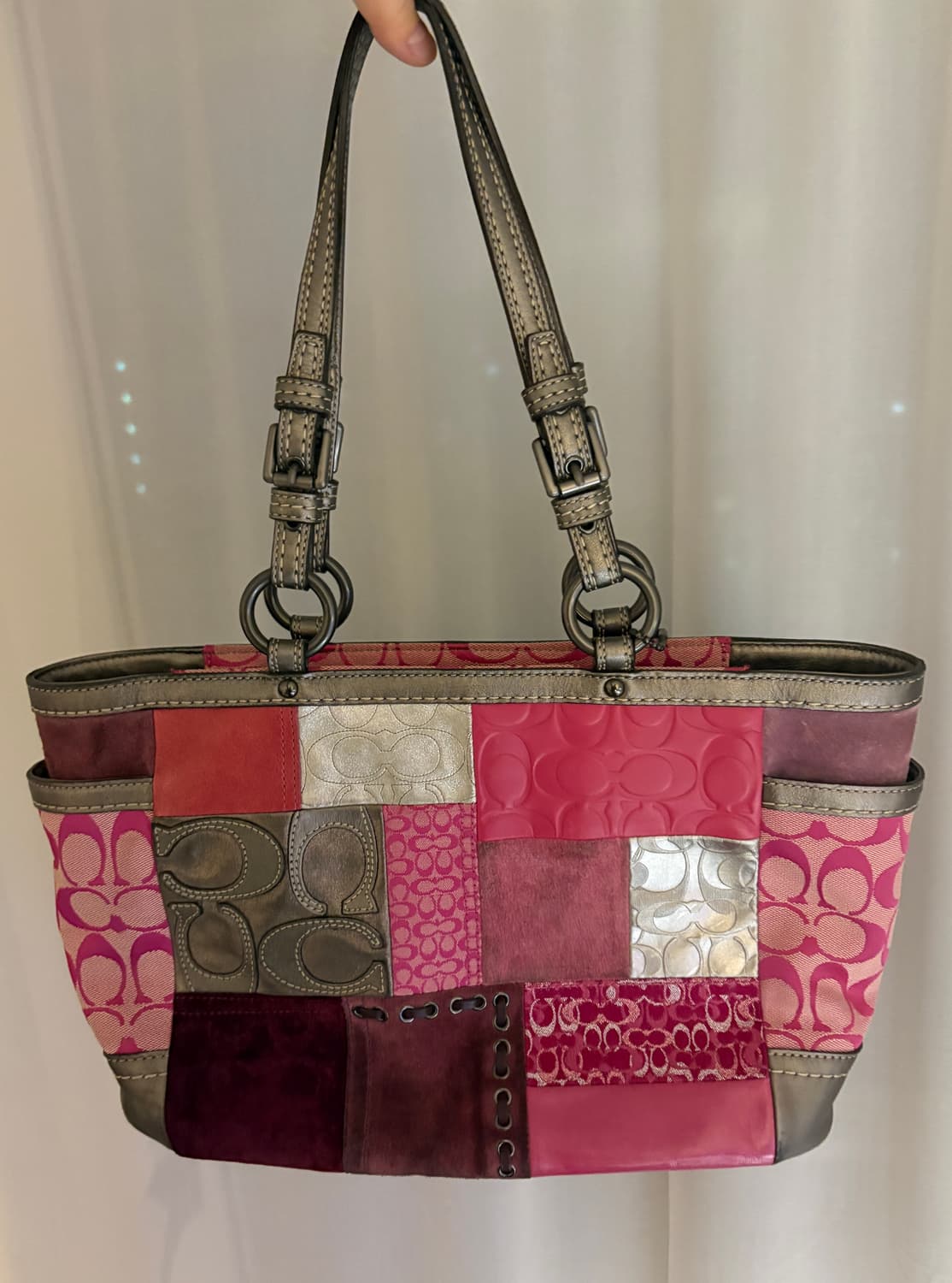 코치 coach 패치워크백 y2k 상품이미지1
