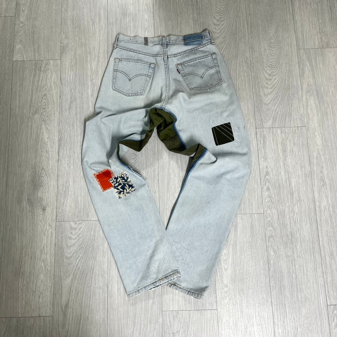 ATELIER & REPAIRS 리바이스 리메이크 데님 팬츠 상품이미지3