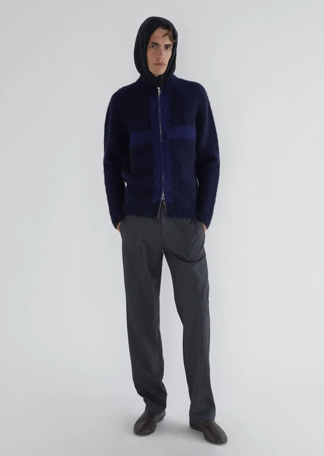 L/ 팔로마울 Cruz B 집업니트 상품이미지2