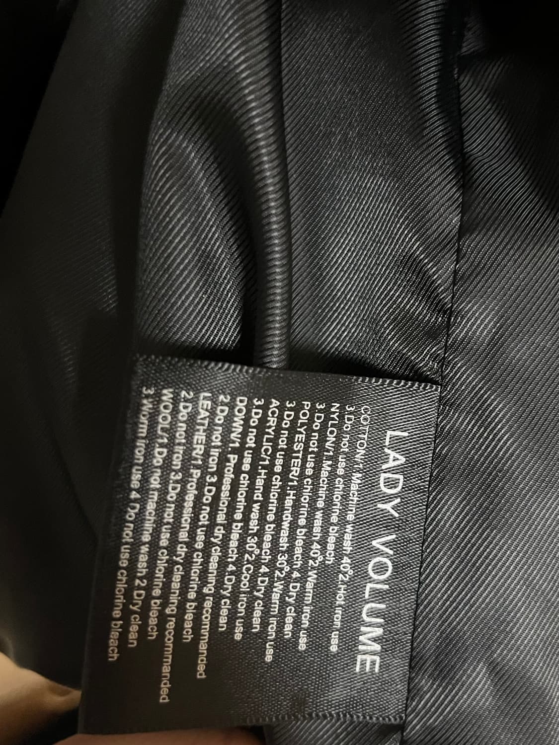 레이디볼륨 465-1 비건 레더 오버핏 자켓 상품이미지5