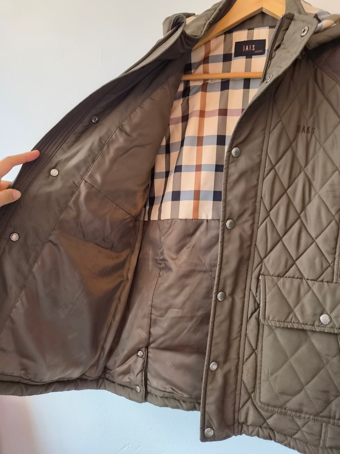 닥스 주니어 (여성가능) 후드퀄팅자켓 165(15Y) 상품이미지5