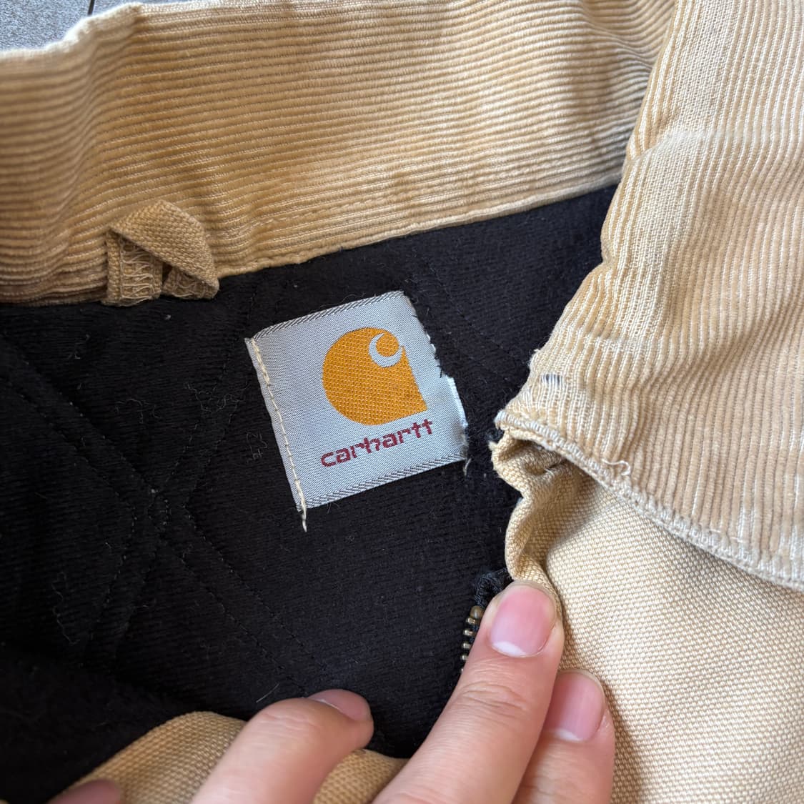 칼하트 정품 베이지 산타페 자켓 상품이미지4