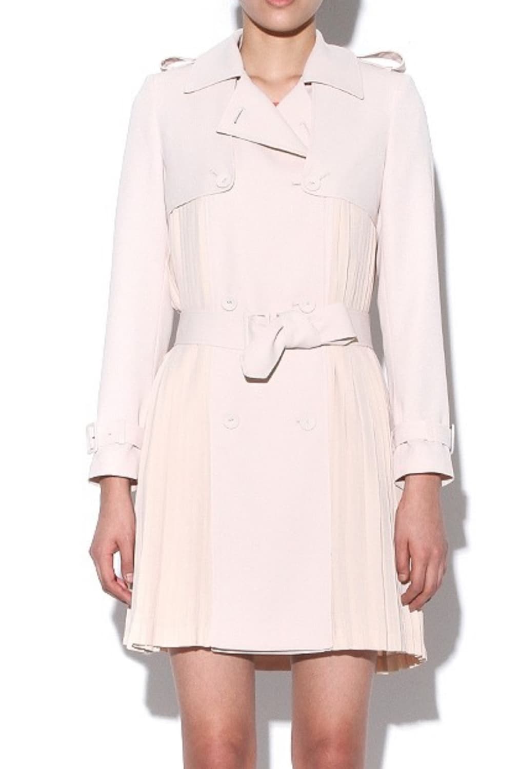 마샹블 ma chambre 실크 트렌치 코트 상품이미지1