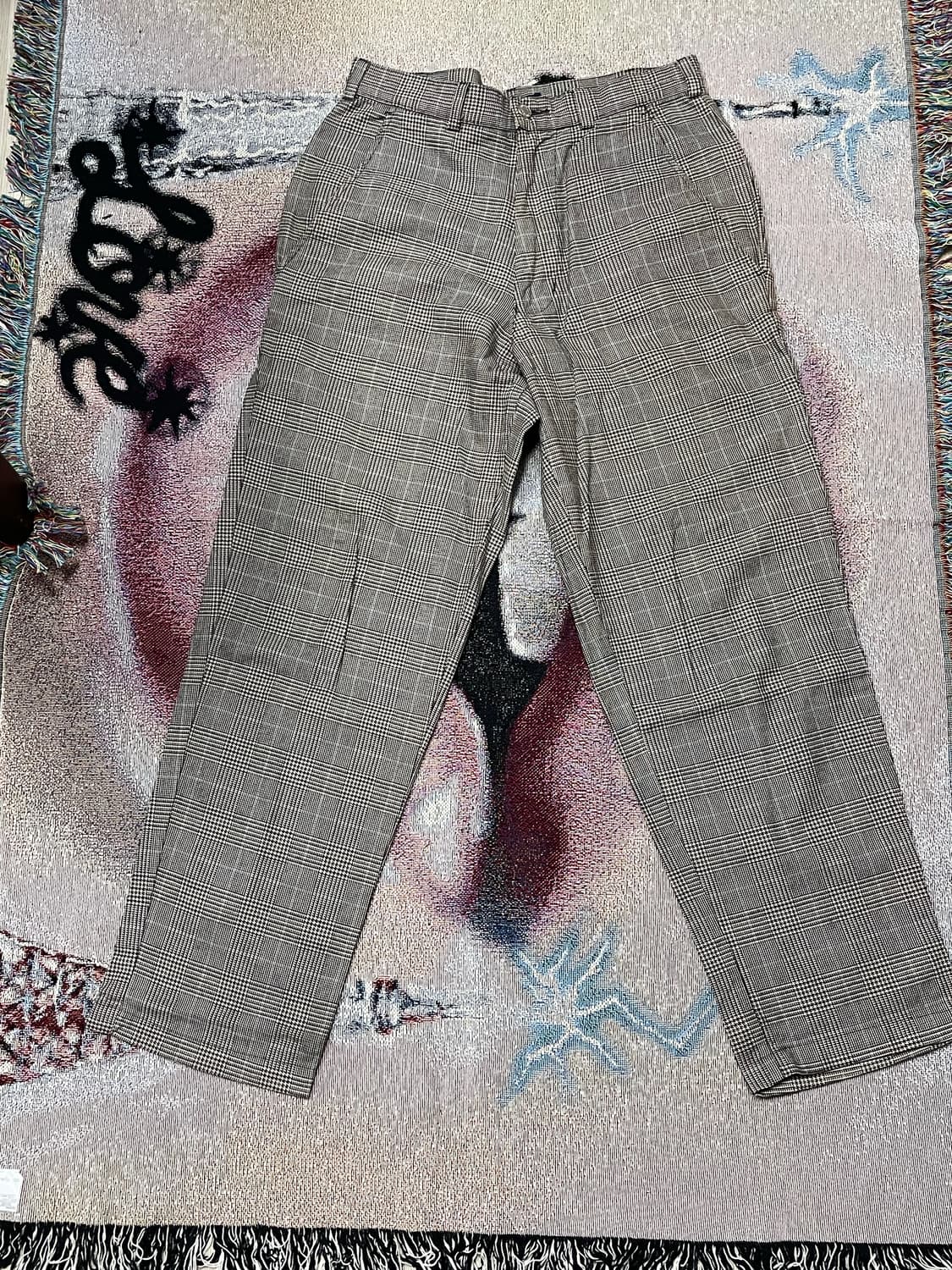 90s 스투시 하운드투스 패턴 팬츠  상품이미지1