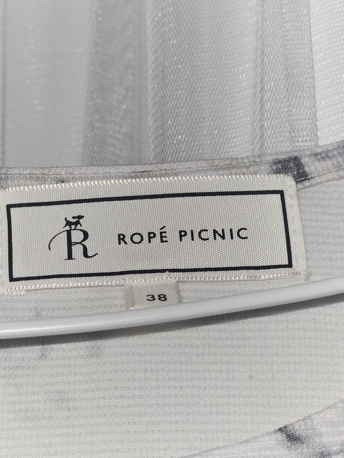 rope picnic 로즈 화이트 패턴 원피스 니혼진 공겜여주 히메갸루 상품이미지4