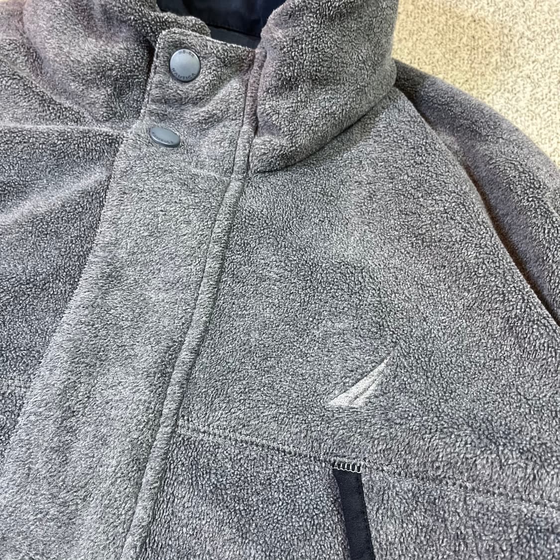 노티카 올드스쿨 배색 리버시블 블루종 상품이미지5