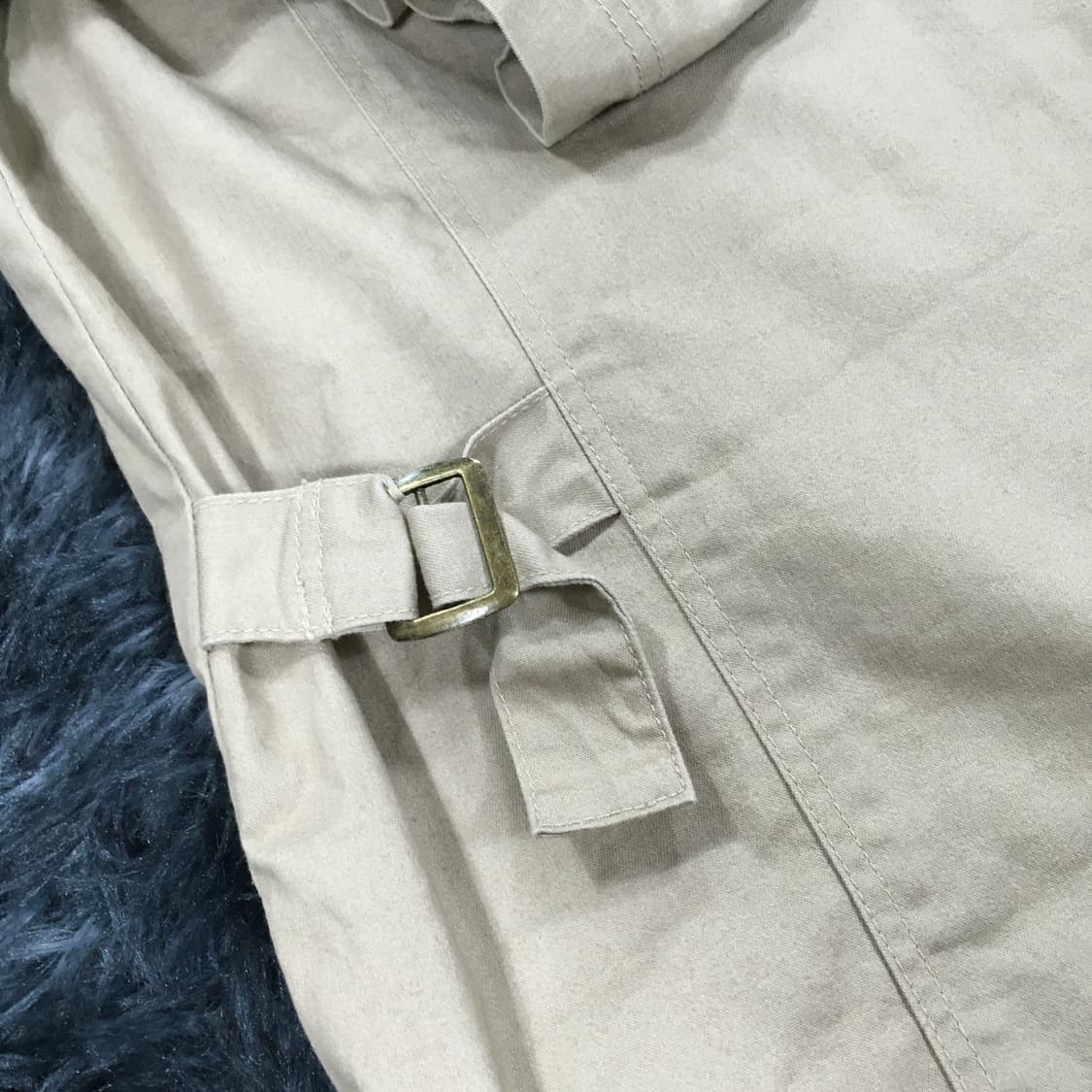 투티/0336 NOTA BENE JPN 빈티지 면 자켓 허리 조절 스트랩 상품이미지8