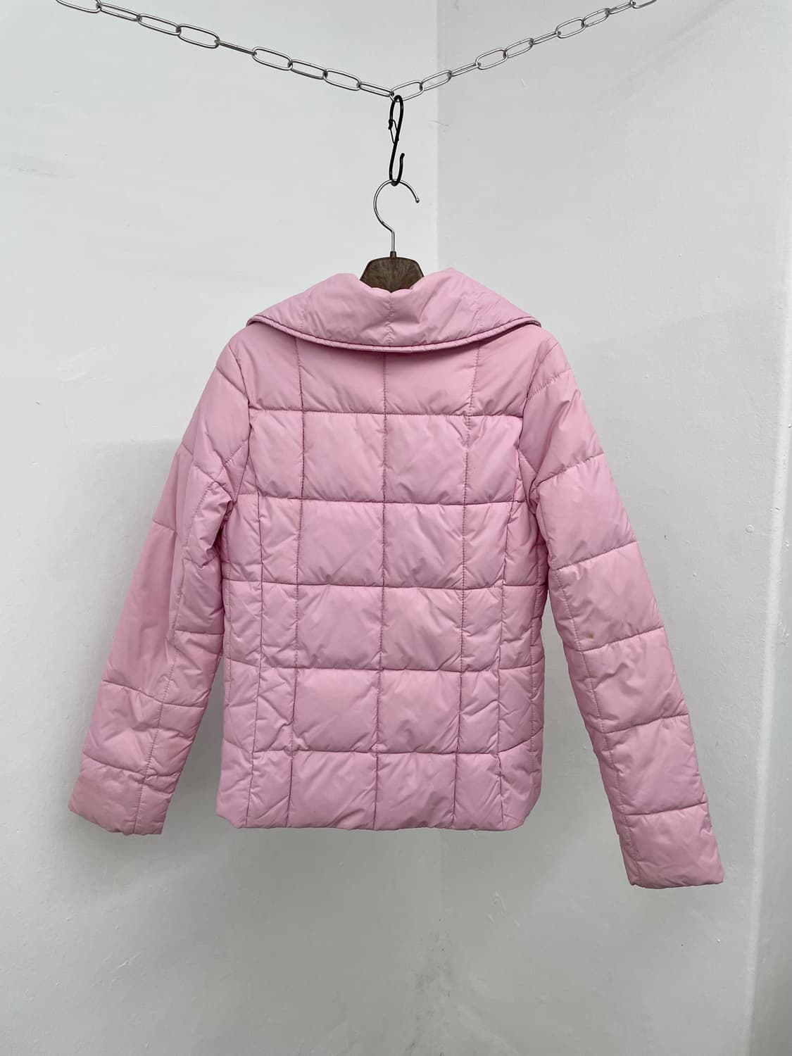 타미힐피거 핑크 덕다운 로고 패딩 💘 상품이미지8