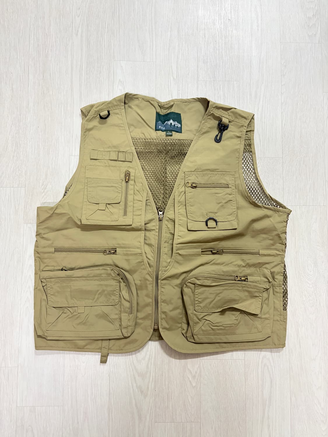 (새상품) 피싱 베스트 카키  상품이미지1