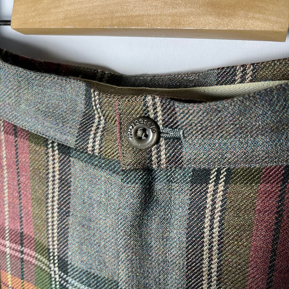 [Burberry] 00's 버버리 와이트 체크 쇼츠 상품이미지5