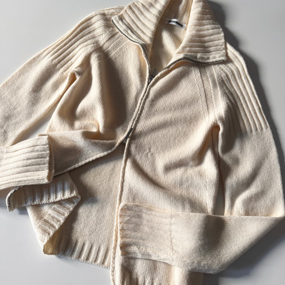 질샌더 캐시미어 집업 니트 (36) 상품이미지2