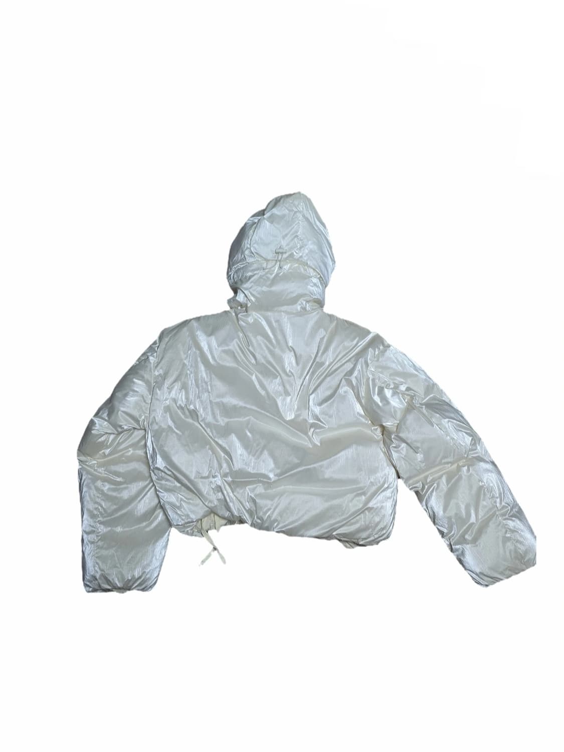 파르티멘토우먼 리버시블 셔링 후디드 푸퍼 자켓_아이보리
 상품이미지7