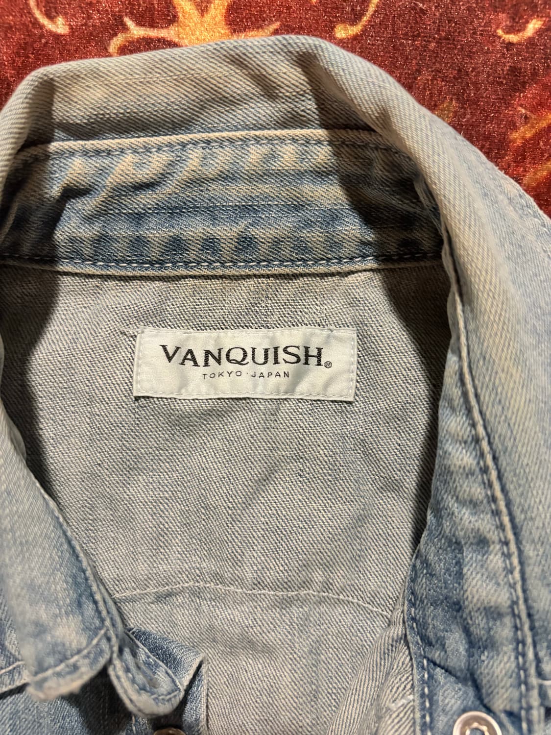 VANQUISH Western Denim Shirt 상품이미지2