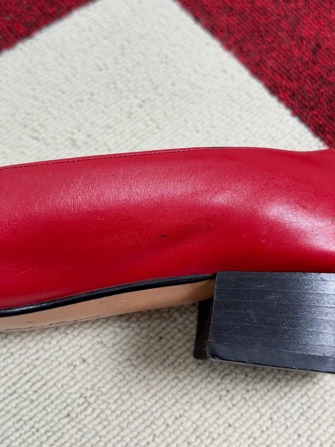 Salvatore Ferragamo Red Flat Shoes 상품이미지7