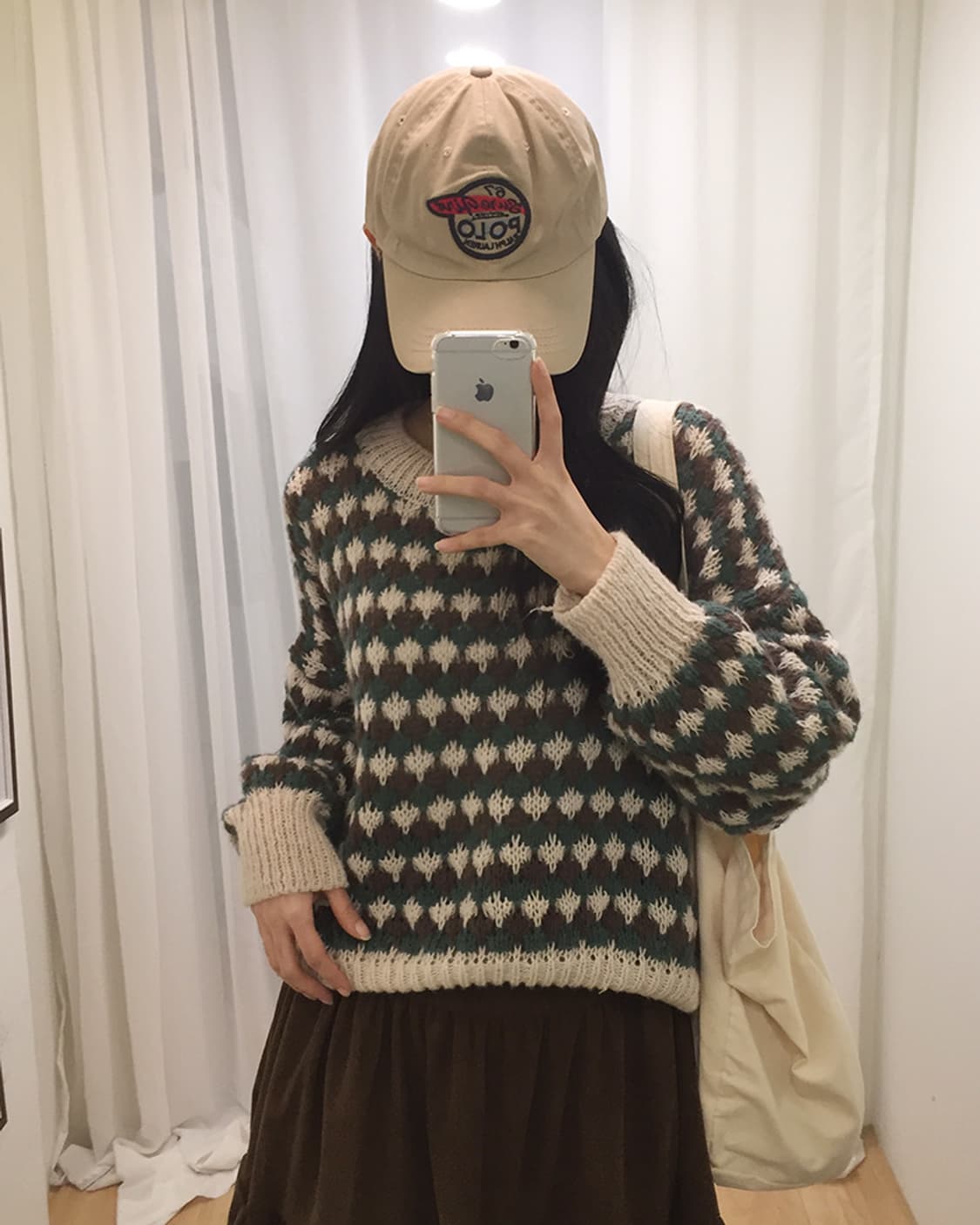 Women's Vintage Knit 100 상품이미지2