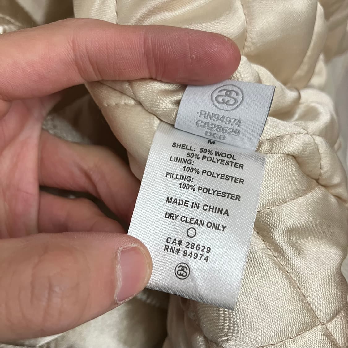 N186 스투시 35주년 트라이브 바시티 스타디움 자켓 상품이미지5