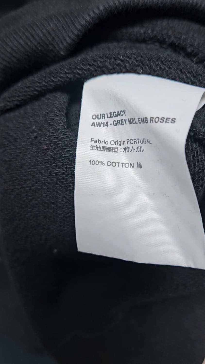 아워레가시 14AW 로즈  맨투맨 상품이미지4