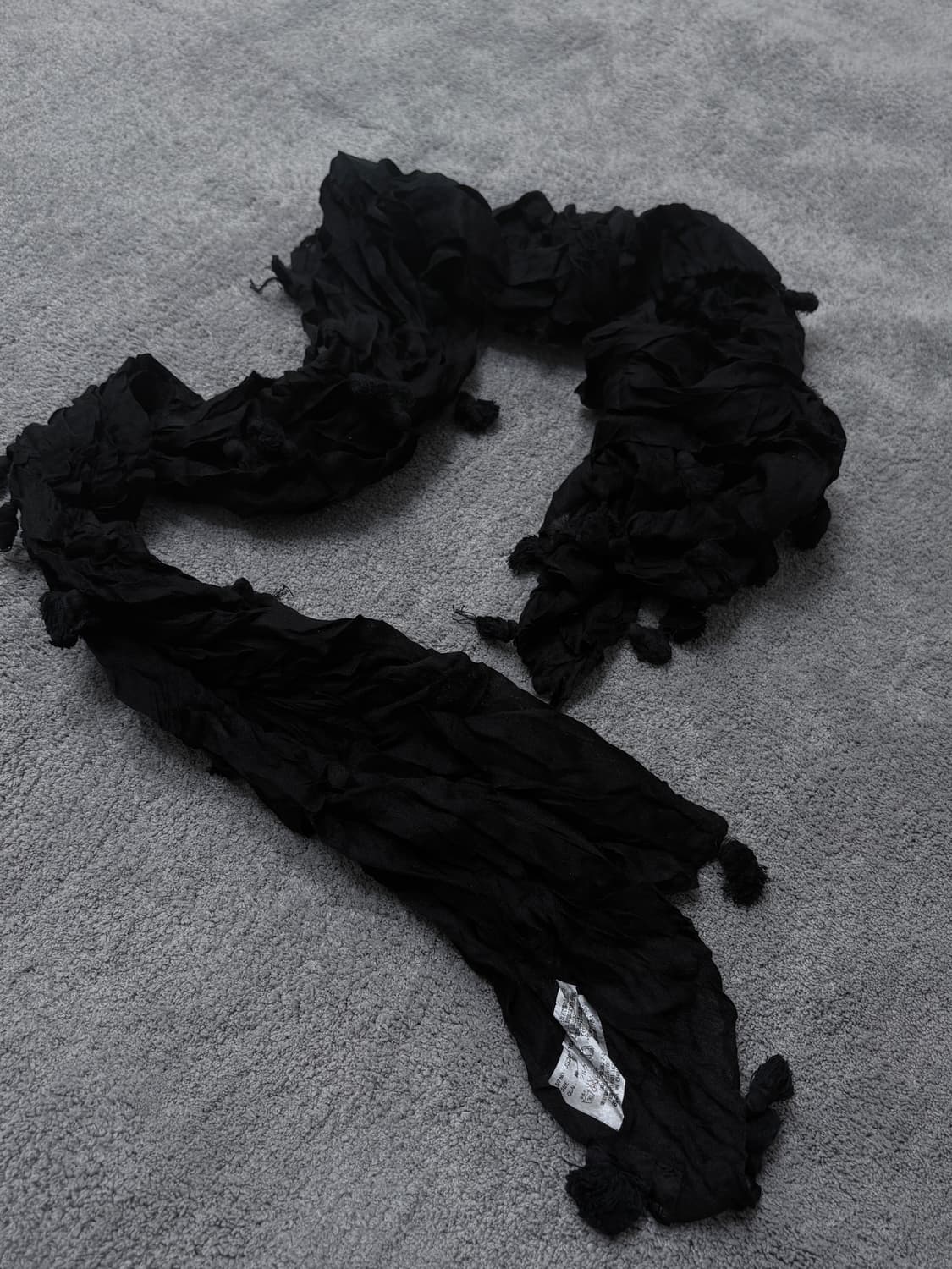 Vintage y2k grunge muffler 상품이미지3