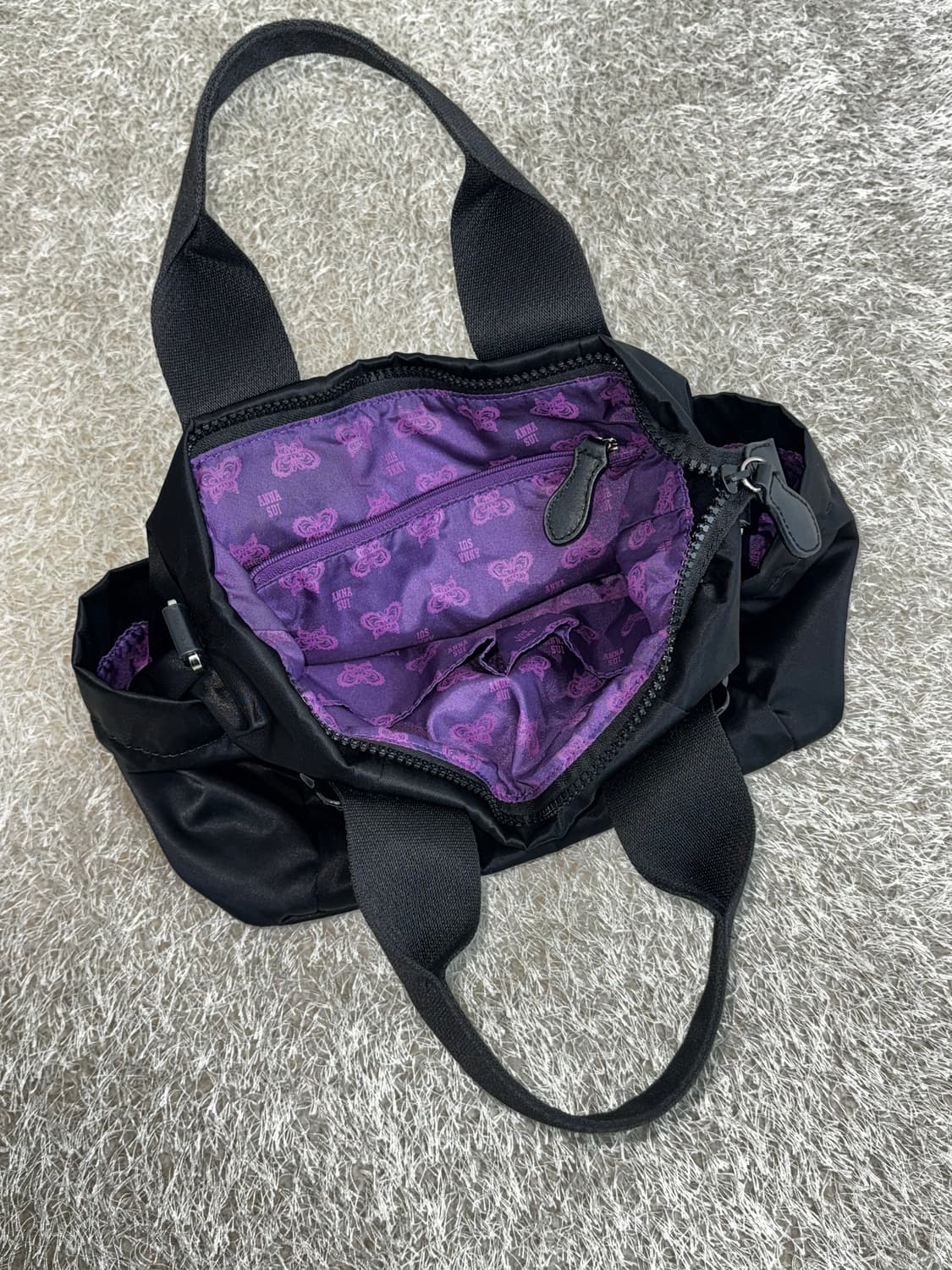 ANNASUI 안나수이 무광 블랙 미니 오리엔탈 고스고딕 숄더백 상품이미지2