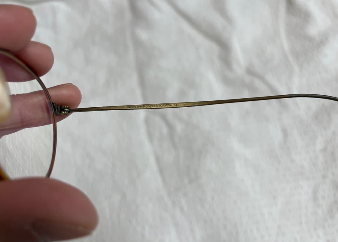 올리버피플스 자바라프레임 안경 상품이미지5