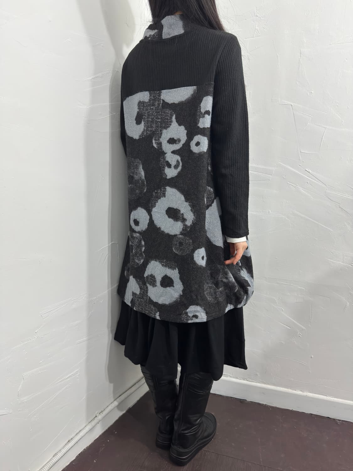 design knit onepiece 상품이미지5