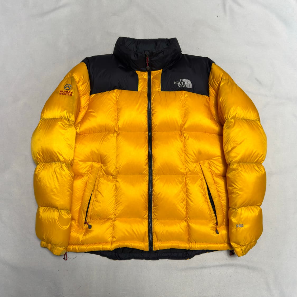 100 노스페이스 써밋시리즈 800 구스다운 옐로우 패딩  상품이미지2