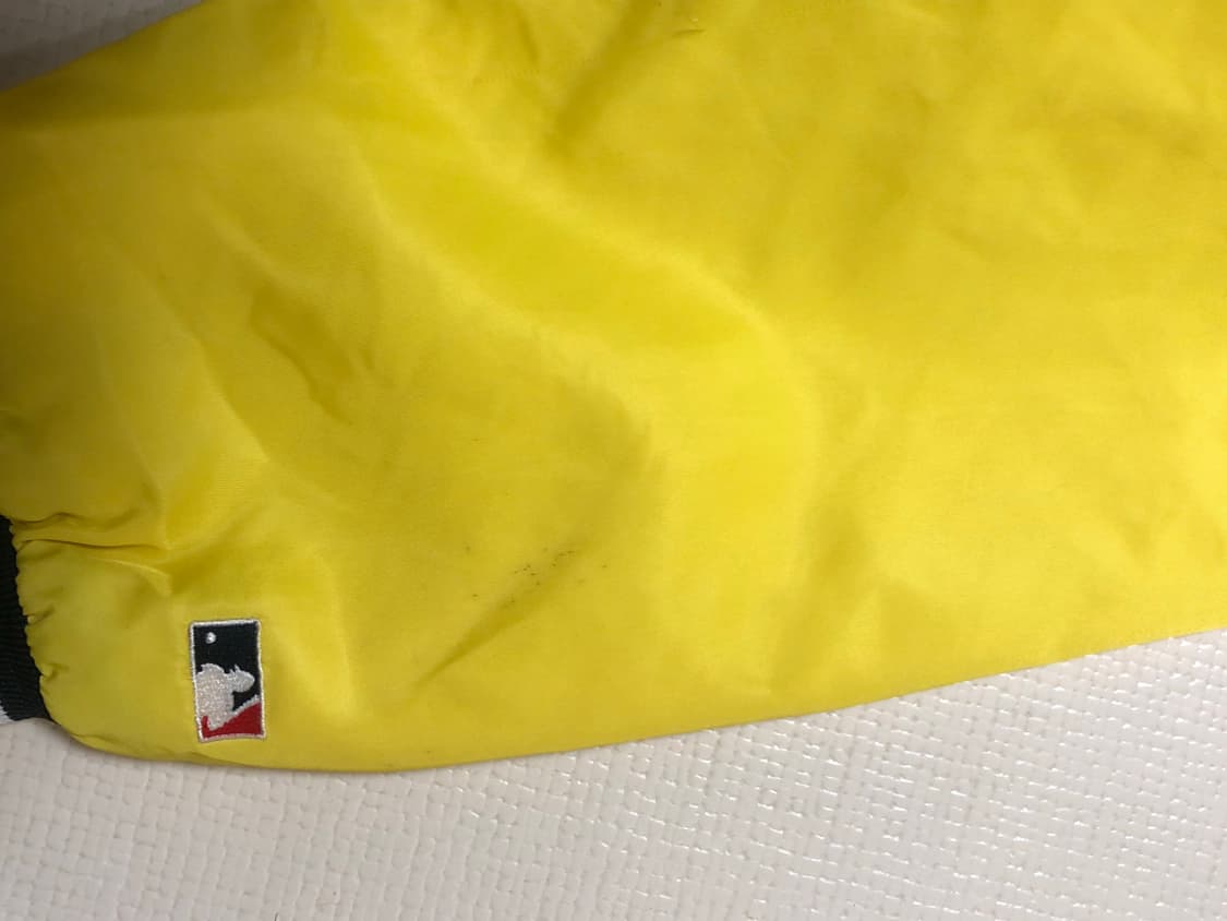 빈티지 MLB 옐로우 바시티 자켓 상품이미지10