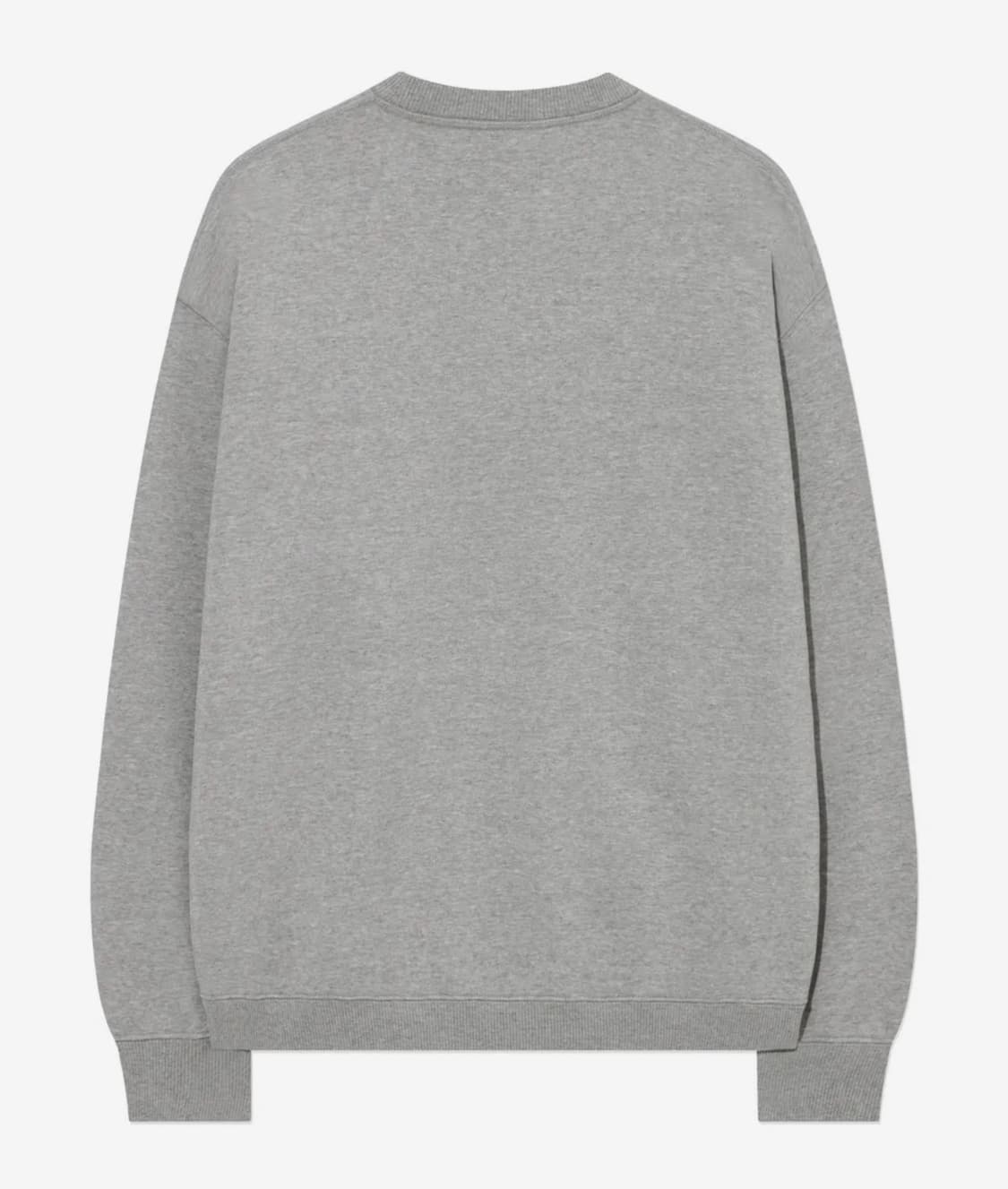 [새상품] L) 커버낫 CVNT 그래픽 맨투맨 멜란지 그레이 상품이미지3