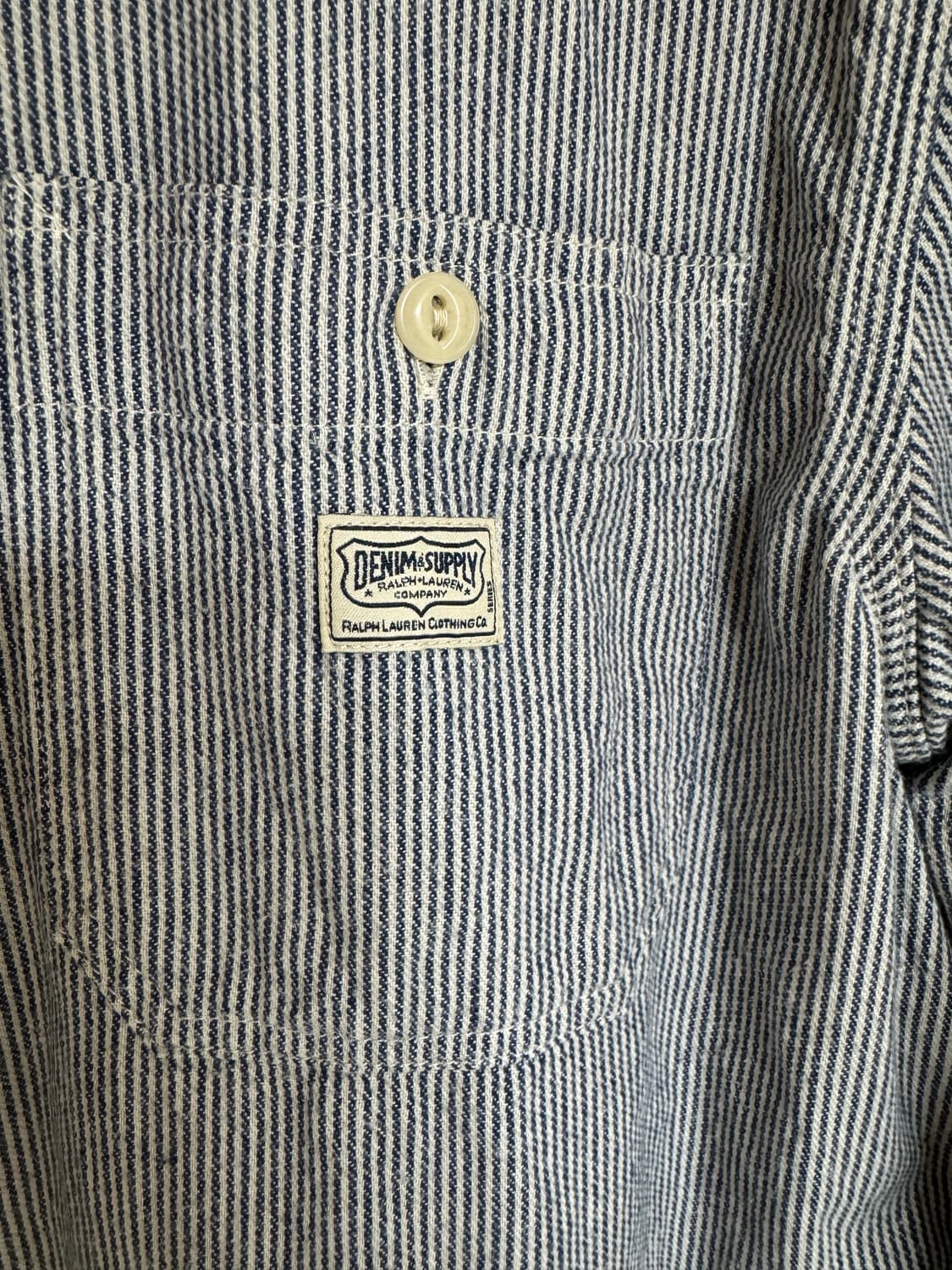 L 데님앤서플라이 폴로 랄프로렌 스트라이프 워크 셔츠 상품이미지5