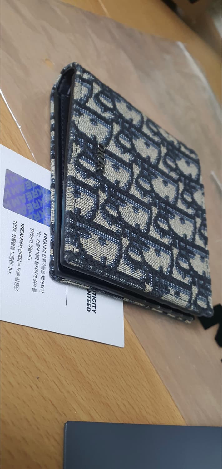 디올 오블리크 반지갑/지갑 정품S급(감정O) 상품이미지5