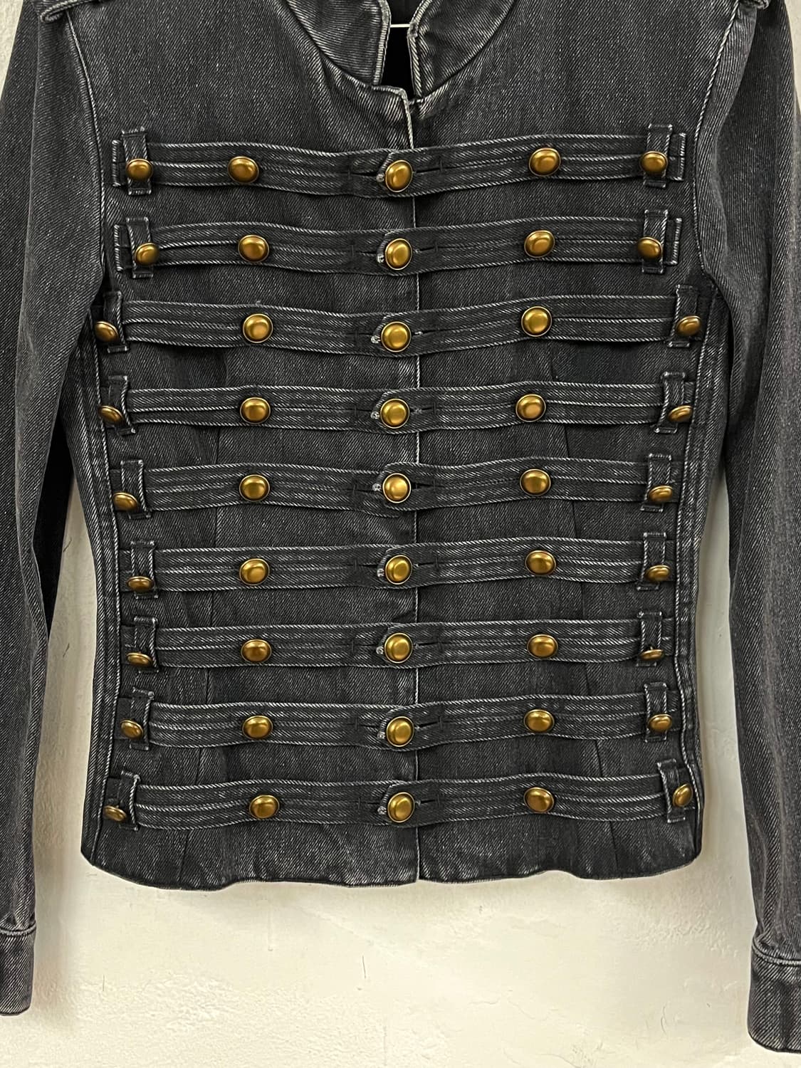 생로랑 아카이브 데님 나폴레옹 자켓 상품이미지4