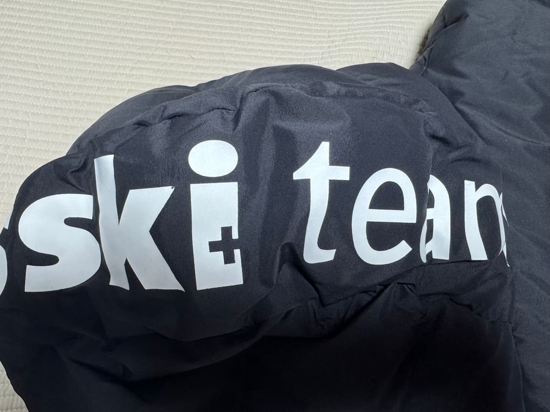 데상트 스폰서 패딩 롱패딩 블랙 사이즈 100 상품이미지3