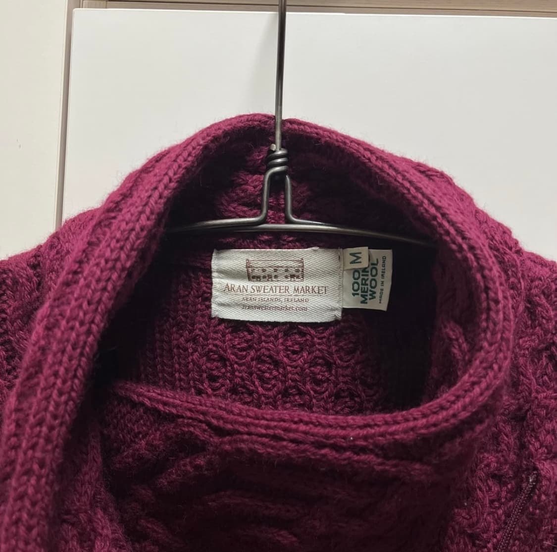 Aran Sweater Market 니트 집업 상품이미지7