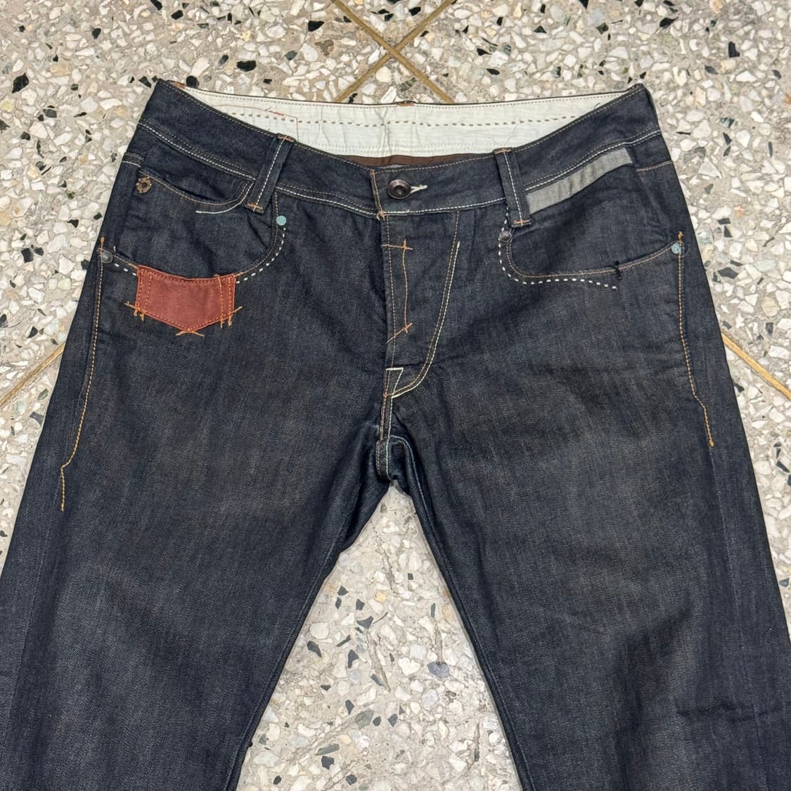 Levi's copper 리바이스 쿠퍼 생지 워싱 데님 팬츠 상품이미지7