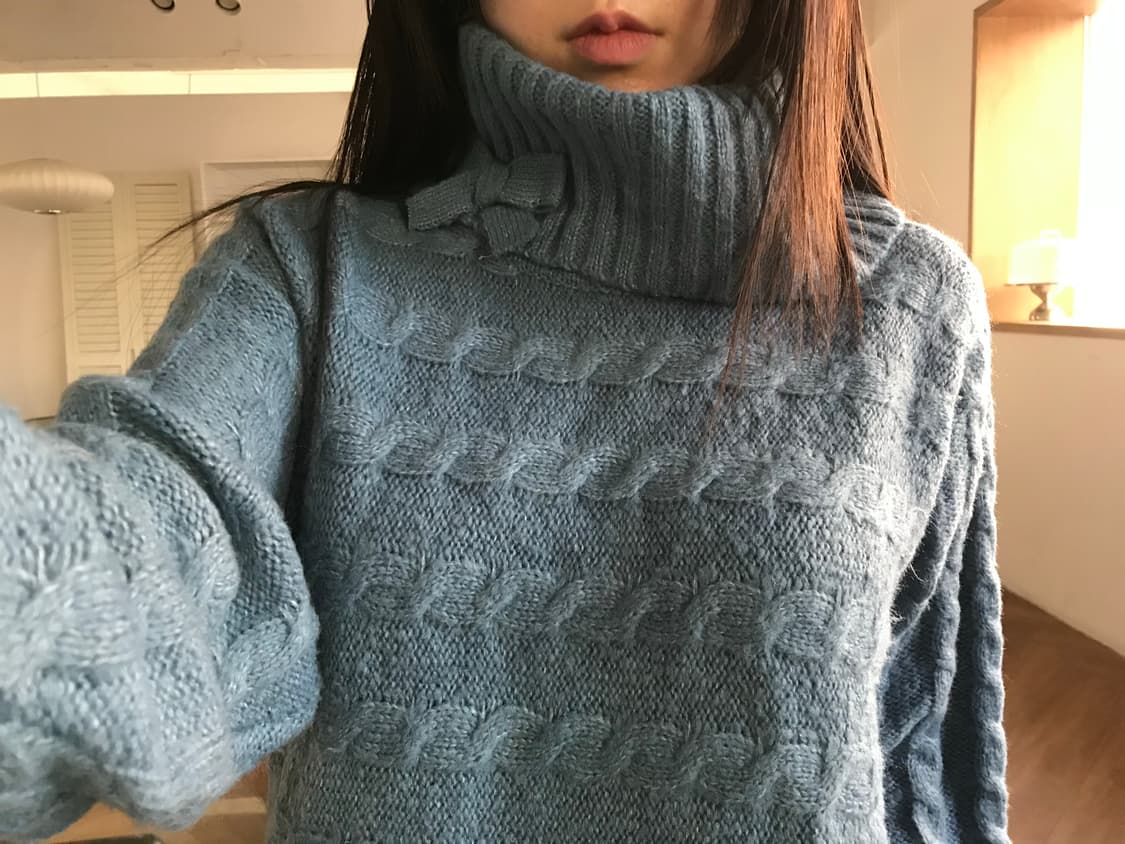 vintage turtle neck knit 상품이미지2