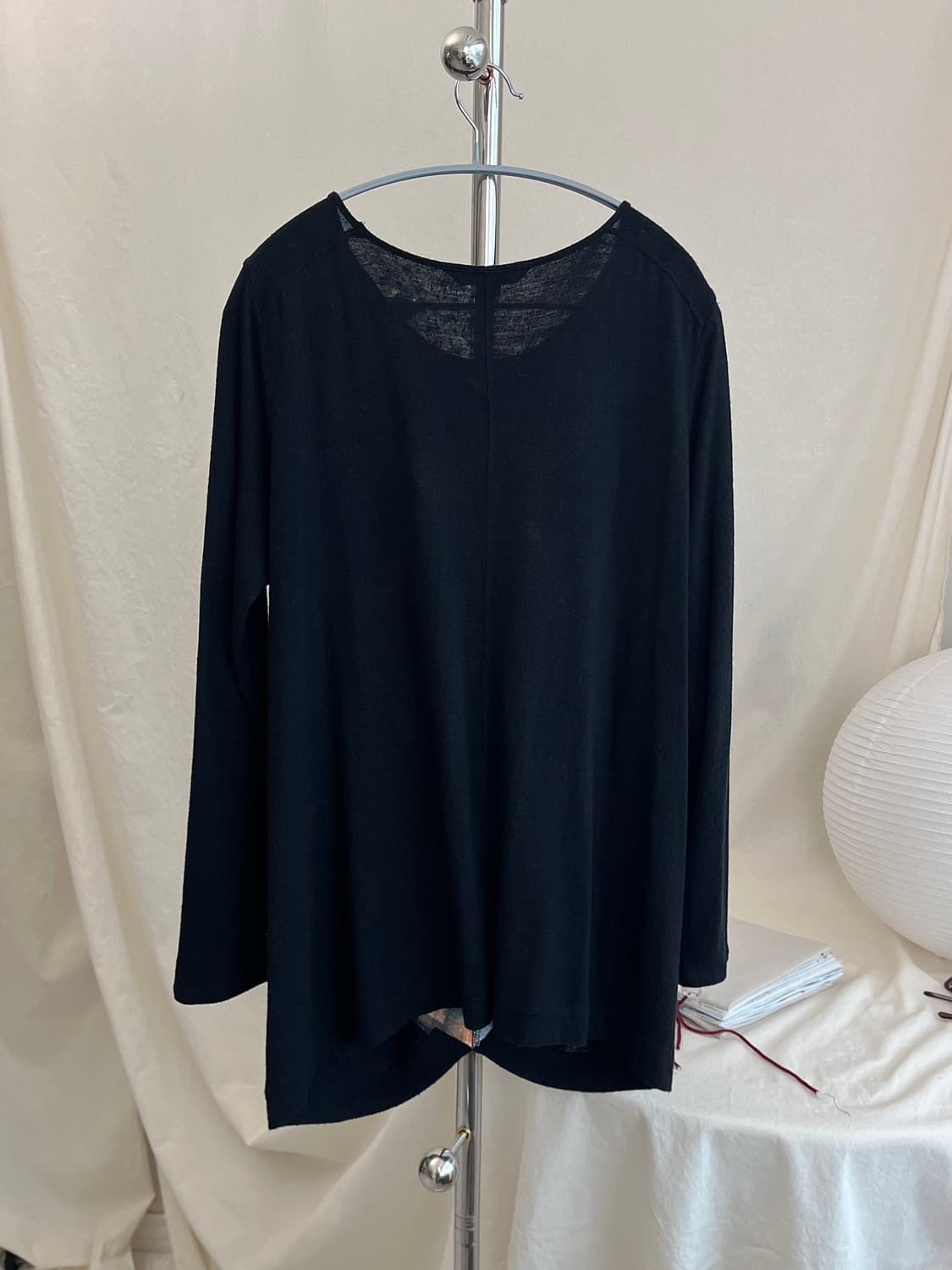 Atsuro Tayama Checked Knit Top 상품이미지6