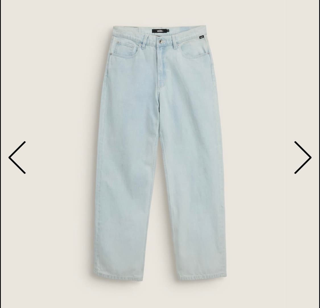 반스 체크 루즈데님  상품이미지2