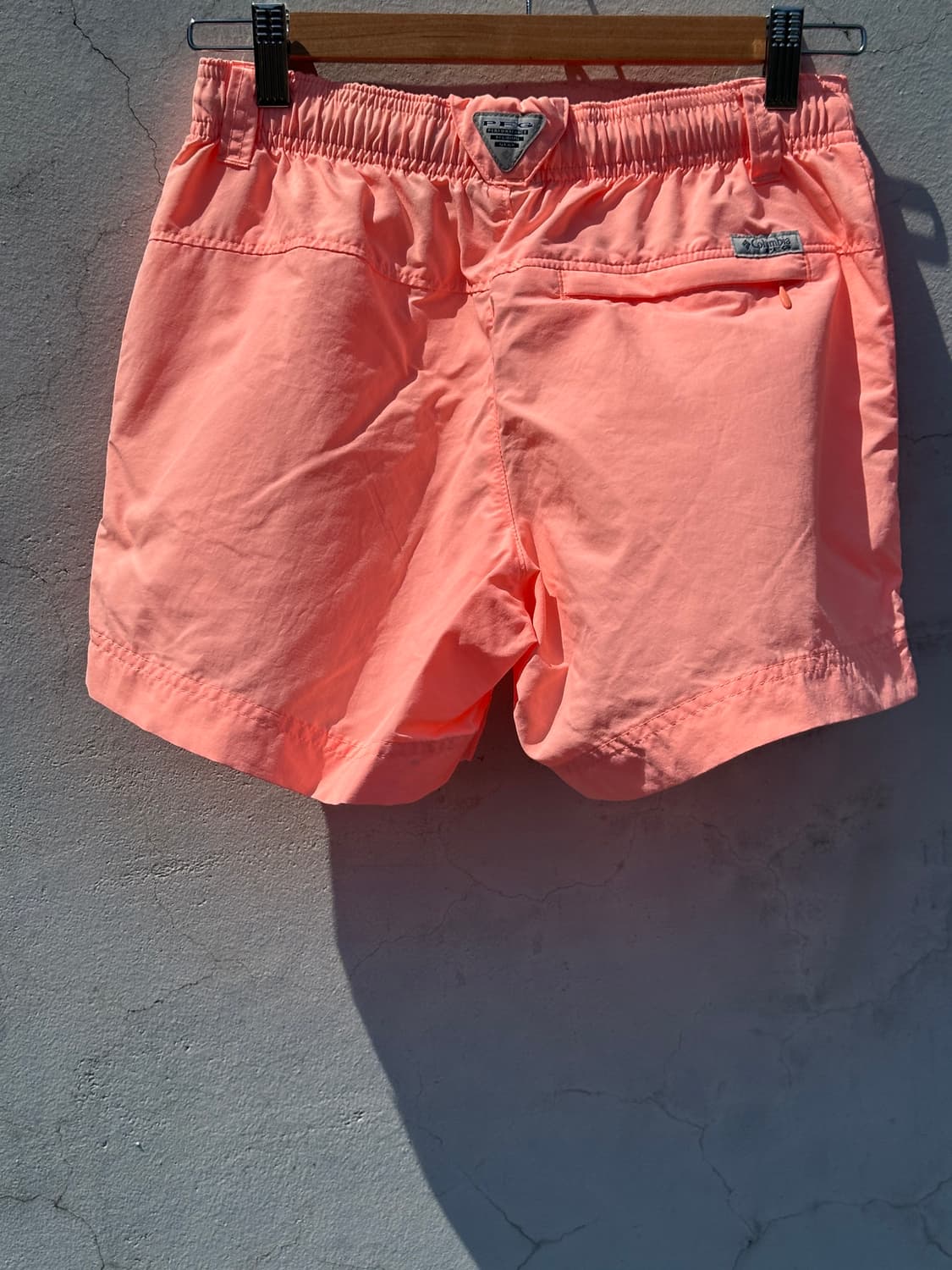 [M] 컬럼비아 PFG 살구 여성 반바지 쇼츠 상품이미지6