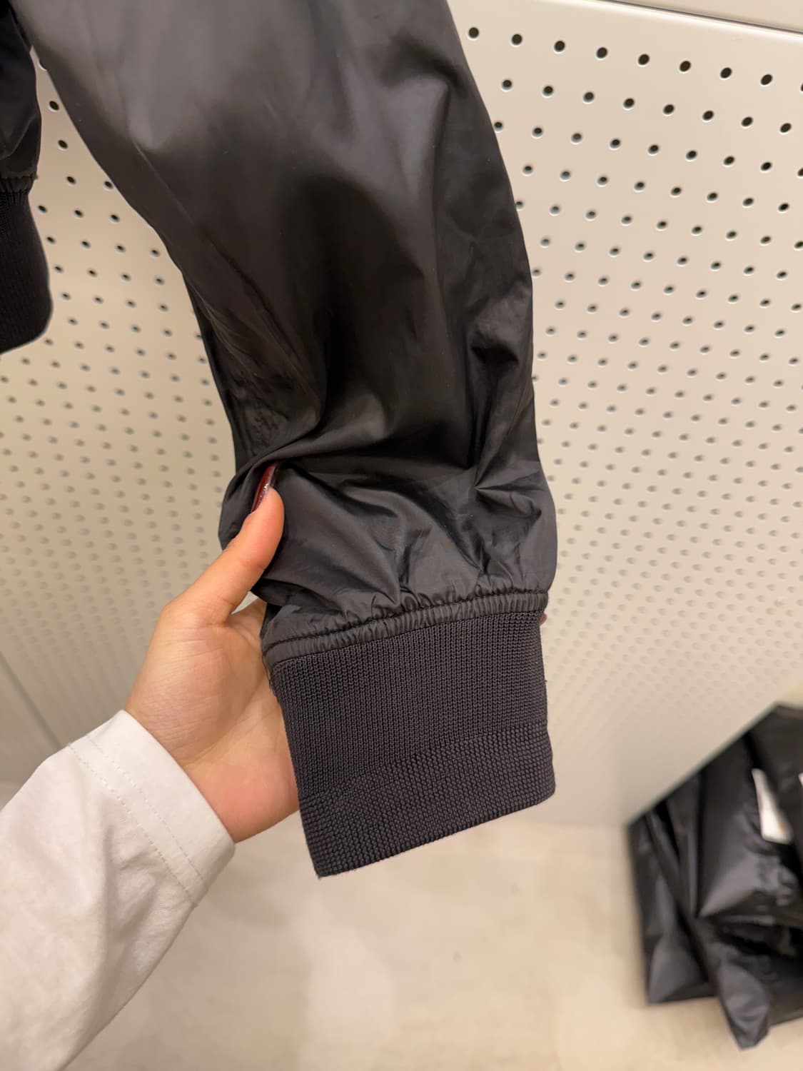 알파인더스트리 MA-1 블루종 자켓 블랙 U1117 상품이미지4